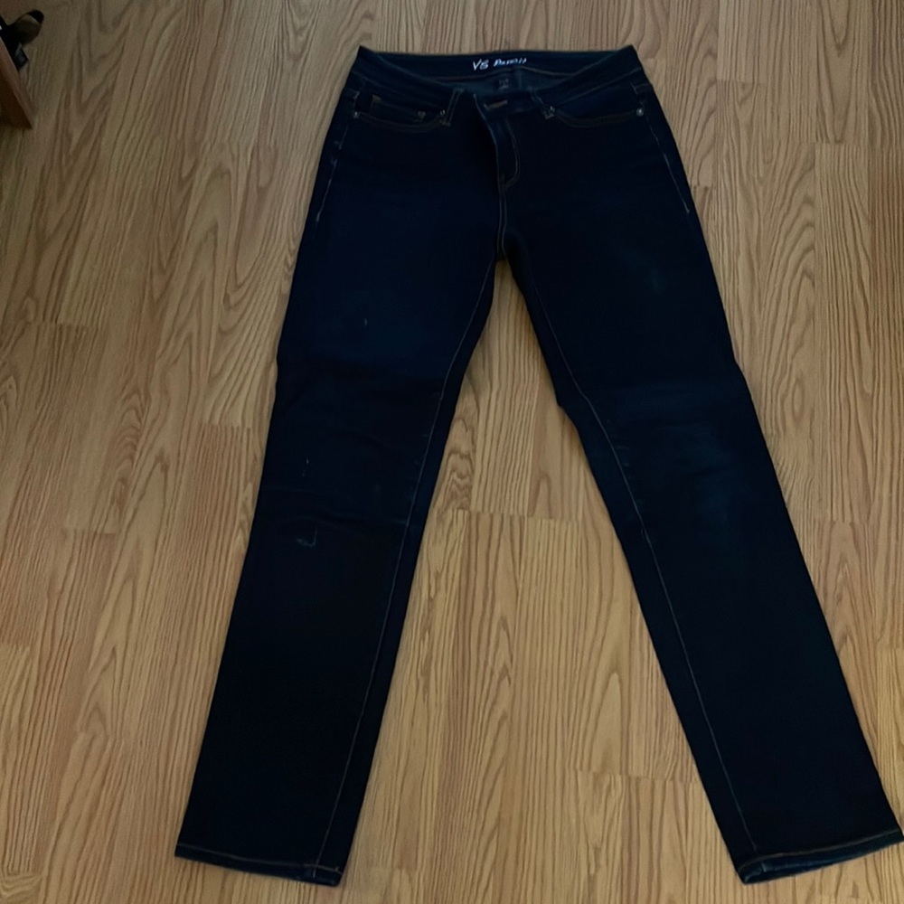 Victoria’s Secret The Pencil, dark wash jeans